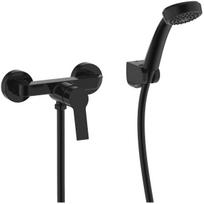 Dušo sistema su maišytuvu Jika Cubix H3312I77161311, juoda sp.