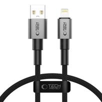 Tech-Protect Ultraboost DNA USB-A į Lightning laidas 12W / 2.4A 25 cm, pilkas