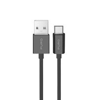 Puro TPE USB-A į microUSB laidas 12W 1m, juodas