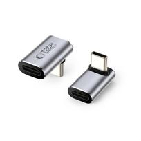 Tech-Protect Ultraboost AA03 kampinis USB-C adapteris, pilkas