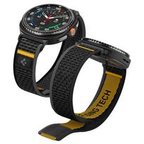 Spigen Athlex Air dirželis Samsung Galaxy Watch 40/44/46mm, Black and Yellow