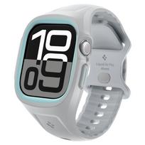 Spigen Liquid Air Pro dirželis su dėklu Apple Watch 10 46mm, pilkas