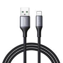 Joyroom S-A28 Flash Series USB-A – Lightning laidas 1 m, 3A, juodas