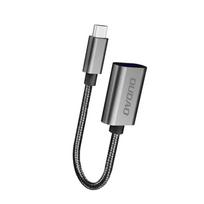 Dudao L15T USB-C į USB-A OTG adapteris, pilkas