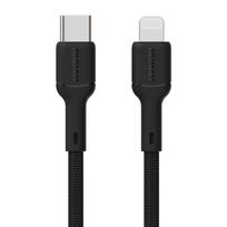 Dudao L9X 30W USB-C į Lightning laidas 2m, juodas