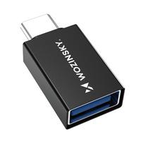 USB-C į USB-A 3.2 10Gb/s adapteris Wozinsky W10GY1S, juodas
