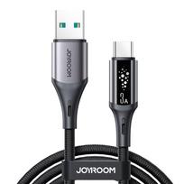 Joyroom S-A60 StarTalk USB-A į USB-C laidas 3A 1.2m, juodas
