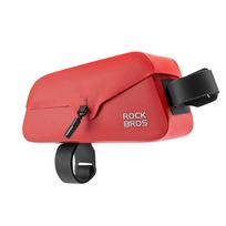 Vandeniui atsparus dviračio rėmo krepšys Rockbros 30120122004 0.9L, raudonas