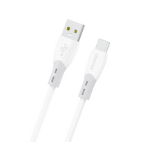 Dudao L25ST USB-A į USB-C laidas 5A 1 m, baltas
