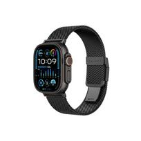 AmazingThing Titan metalinis dirželis Apple Watch 38-49 mm, juodas
