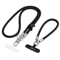 Telefono virvelių rinkinys Tech-Protect C10S Rope, Black Titanium