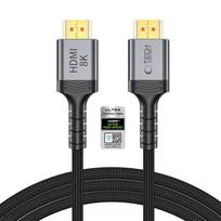 Tech-Protect UltraBoost HDMI 2.1 8K 60Hz / 4K 120Hz laidas 200 cm, juodas