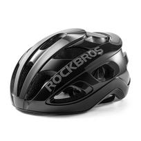 Dviratininko šalmas Rockbros LK-66 58-62 cm, juodas