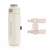 Rockbros S550H-1 gertuvė dviračiui 700 ml su magnetiniu laikikliu, smėlio spalvos