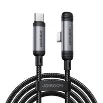Joyroom EnjoyX S-A56 90° USB-C į USB-C laidas 60W 1.2m, juodas