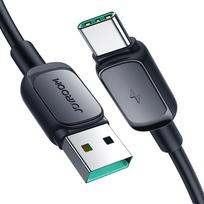 Joyroom Multi-Color Series A14 USB-A į USB-C laidas 3A 1.2 m, juodas