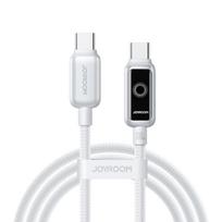 Joyroom S-A55 StarFlight USB-C į USB-C laidas 100W 1.2m, baltas
