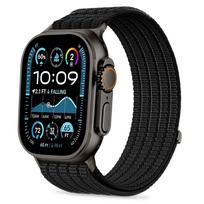 Tech-Protect Nylon Sport dirželis Apple Watch 44 / 45 / 46 / 49 mm, juodas