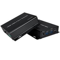 USB 3.2 Gen1 plėtuvas iki 100m, 2x USB-A, 2x USB-C