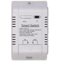 Tuya išmanioji 1 kanalo relė su temperatūros jutikliu Wi-Fi RF 16A