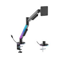 Dujinio keltuvo monitoriaus laikiklis 17"-40" su RGB, juodas