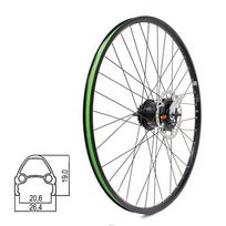 Galinis ratas RYDE 28" // kojinis stb., su Shimano Nexus 8 stebule, 36H, kniedytas, dvigubas, aliuminis (kartu su rotoriumi)