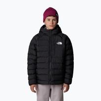 Vaikiška šilta striukė The North Face Reversible Perrito juoda/dūminė perlamutrinė