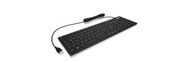 Klaviatūra KeySonic KSK-8030 IN CH - Standard - su laidu - USB - Juodas