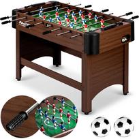 Neo-Sport stalo futbolo stalas 118 x 61 x 79 cm NS-804, tamsiai rudas