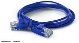 Wantec Wantec wW Komutacinis kabelis CAT6A (about 2,8mm) UTP mėlynas 1,50m (7244)