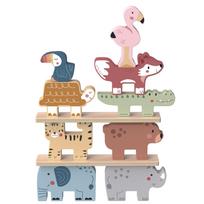 Medinės Montessori kaladėlės Gyvūnėliai TOOKY TOY