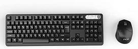 Carruzzo Inca IWS-549U Klaviatūra ir pelė įskaityta Biuras RF belaidis + USB Juoda