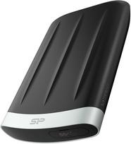Kietasis diskas Dysk zewnętrzny HDD Silicon Power 6.3cm (2.5'') 1TB USB3.2 A65B water/res. Juodas