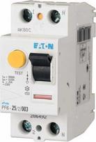 Eaton Liekamosios srovės grandinės pertraukiklis 2P 63A 0,3A tipo AC PF6-63/2/03 286502
