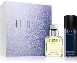 Set Calvin Klein Eternity Men EDT, 100 ml Desodorante, 75 ml@