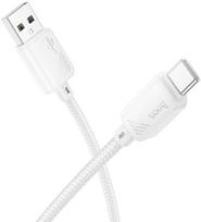 HOCO kabelis USB A do Type C 3A X113 1 m baltas