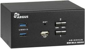 Eaton Inter-Tech IPC KVM Switch AC-22HUS HDMI jungiklis, 4K@60Hz
