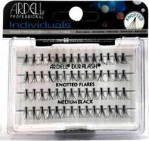 Ardell Lashes Ardell Individuals Medium juoda (W) dirbtinių blakstienų ryšulėliai juoda 56 vnt.