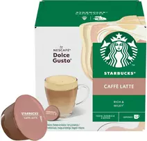 Strabucks Kavos kapsulės STARBUCKS, Dolce Gusto Caffe Latte, 12 vnt, 121,2 g