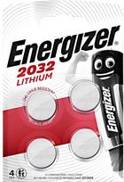 Energizer ličio CR2032 baterijos (4 vnt. pakuotėje)