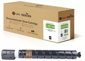 Toneris G&G Reborn-Toneris kompatybilny su Canon C-EXV 64 (5753C002) B
