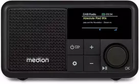 Medion LIFE® S66822 Tragbares DAB+ Radio juodas