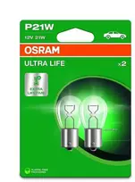 Automobilio lemputė Osram 7506ULT-2BL, kaitrinė, skaidri sp., 12 V