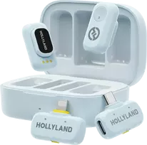 Hollyland - LARK A1 Microphones, with USB-C+ Lightning - Sky Mėlyna