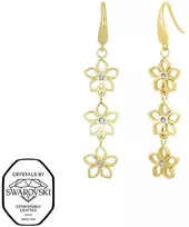 Crystalp Swarovski Crystal Drop Earrings Formentera 42428.EG