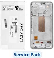 SAMSUNG A54 5G A546B LCD ekranas su integruotu ekranu, baltas, GH82-31231B