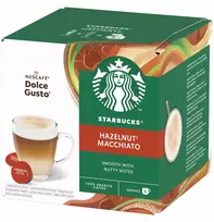 Kavos kapsulės STARBUCKS, Dolce Gusto Hazelnut Macchiato, 12 vnt, 123 g