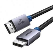 Kabelis Ugreen DisplayPort - DisplayPort 0,5 m sidabrinė (55566)