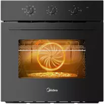 Orkaitė Midea MBO65M80M1-BK Oven, Built-in, Electric, Plotis 59.5 cm, Touch Ekranas, Juodas