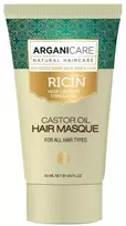 Arganicare Castor Oil Hair Treatment Kremas Plaukų augimo stimuliacijai, 50 ml